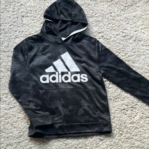 Adidas Camouflage Black Hoodie